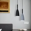 Lampade a sospensione Design moderno nordico Luci a LED Creatività Cavo di sospensione regolabile Lampada E27 per soggiorno Camera da letto Bar CafePendant