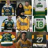 Ceomit Humboldt Broncos 주니어 하키 저지 타일러 맥퍼슨 100% 스티치 커스텀 하키 유니폼 이름 번호 S-5XL