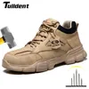 Work Safety Shoes Mens Boots Antismash With Steel Toe Men Antistab Sneakers Male 220813