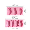 Silicone Popsicle Molds Icecream Mould Pop Maker DIY Tool With Cover and PP Sticks Silica Gel Multi-shape BPA-free
