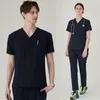 YL030 Women Grey's Anatomy's di alta qualità Ospedale di bellezza Scrubs femminile Suit Clinic Nuliforms Uniforms Clinic Clinic Abbigliamento Set di abbigliamento da lavoro