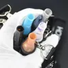 Narguilé coloré Shisha poignée de fumée test pointe de résine support de tuyau en silicone portable lanière tube de filtre accrocher corde embout tuyaux pendentif collier DHL gratuit
