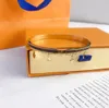 New Style Bracelets Women Bangle Designer Letter Jewelry Faux Leather 18K Gold Plated Rose Gold Stainless steel Wristband Cuff Fashion Jewelry Accessories S070