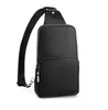 مصمم Luxurys حقيقي من الجلد Fannypack backpack str. mens Bumbag Avenue Sling Bags Canvas Crossbody Graphite canated leatile women women conder bage