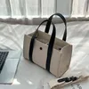 Evening Bags Casual Canvas Tote Women Handbag Designer Large Shoulder Crossbody Bag 2022 Briefcase Shopper Purses and Handbags New 220507