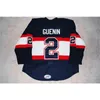 C26 2017 New AHL Wilkes Barre Scranton Mens 2 Nate Guenin 4 Chris Kelleher 100% Embroidery Custom Ice Hockey Jerseys Goalit Cut Hot