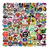 100 pièces/ensemble autocollants de voiture Graffiti multicolore VSCO pour Skateboard ordinateur portable iPad vélo moto casque guitare PS4 téléphone réfrigérateur décalcomanies PVC bouteille d'eau autocollant