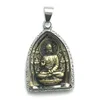 Pendentif Colliers Unisexe Acier Inoxydable 316L Buddha Protect