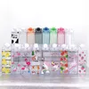 17oz Clear Milk Water Bottles 500ml PP&PS Tumblers 7color Plastic Drinking Wine Cup BPA Free Kettle By Air A12