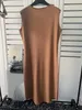 Damen-Sommerkleider, lässiges Designer-Kleid mit Briefdruck für Damen, siamesischer Rock, ärmellose Damenbekleidung