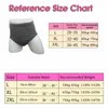 Underpants Men's Washable Incontinence Shorts Open Underwear Adults Patient Reusable Breathable Pant Diapers For Prostate 500mlUnderpant