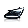Auto LED Scheinwerfer Tagfahrlicht Für Toyota INNOVA DRL Front Lampe Blinker Montage Kopf Beleuchtung
