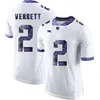 Maillot de football NCAA personnalisé TCU Horned Frogs 2 Trevone Boykin 21 Dctf Live 14 Andy Dalton 31 Ridwan Issahaku 3 Shawn Robinson 7 Arico Evans 6 Darius Anderson