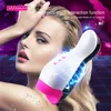 12 fréquences masturbateur masculin automatique Modes réglables Masturbation tasse succion chauffage vagin appareils sexy jouets pour homme