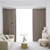 Curtain & Drapes Japanese Crumpled Fine Texture Cotton And Linen Shading Thickened Curtains Home Bay Window Finished Products Wholesale GycC