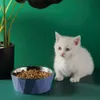 取り外し可能なペットボウルステンレス鋼の椎骨保護ドッグボウルnonslip tallfeet food feeder puppy cat ceeding bowls2251724