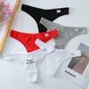 10PCS女性GSTRING PANTIESコットンアンダーウェアセクシーなレースブリーフ女性アンダーパンツトングシングカラーインパンツパンティランジェリー220621