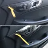 Car-Styling Nouveau 5D En Fiber De Carbone De Voiture Intérieur Center Console Changement De Couleur Moulage Autocollant Stickers Pour Mercedes SLK R172 2011-2016