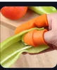 Garden Supplies Silicone Thumb Knife Finger Protector Vegetable Harvesting Knife P-Plant Blade Scissors Cutting Rings Garden-Gloves