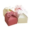10 bitar fjärils papperslådor godis bröllop favorit gåvor lådor fällande diy förpackning baby shower jul födelsedagsfest j220714