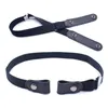 Belts Buckle-Free Belt For Jean Pants Dresses No Buckle Stretch Elastic Waist Women/Men Bulge Hassle BeltBelts