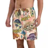 Erkek şort mantar erkek plaj hızlı kuru malzeme fitness yaz rahat spor erkek plaj kıyafeti mayoları