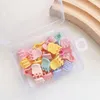 Hair Accessories 20Pcs Small Pins And Clips Girls Cute Colorful Kids Candy Color Sweet Hairpins Cartoons Fashion Baby