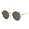 Occhiali da sole Trendy Large Metal Frame Steampunk Vintage Donna / Uomo Occhiali da sole rotondi Occhiali da guida gotici classici Oculos De SolOcchiali da sole