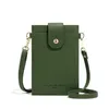 2022 NIEUWE DRAMENS PU TAG One-Shoulder Messenger Wallet Koreaanse dames Telefoon portemonnee