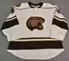 Thr Rare Vintage 2015-16 Hershey Bears # 40 Maillot de hockey Caleb Herbert cousu sur mesure Maillot avec nom et numéro