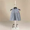 Baby Dress 2022 Summer New Girls Fashion Infantile Dresses Cotton Children's Clothes Style Barnkläder Princess Klänning G220506
