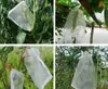 100 adet üzüm bahçe örgü torbaları meyve koruma torbaları tarım bahçesi haşere kontrolü anti-kuş ağları sebze torbaları