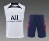 gilet d'entraînement pour adultes 23 24 maillots de football PSG MBAPPE 2023 2024 DI MARIA WIJNALDUM SERGIO RAMOS HAKIMI quatrième kit de football Maillots ICARDI VERRATTI Champions 10e