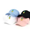 Pineapple Embroidery Baseball Cap Cotton 100 Hipster Hat Fruit Dad Hip Hop Snapback