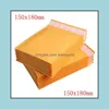 Gift Wrap Event Party Supplies Festive Home Garden Envelope Business Kraft Paper Bubble EnuLLs Väskor Mailers POLLED MAILING 50 PC