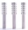 Smoking Glass Pipes Replacement 510 Thread Titanium Ceramic Quartz Tips Nail For Mini Nectar Collector v4 kit