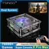 Super Console X Pro Max Dual System 4K HD Video Game Console Suporte WIFI 70000+ Retro Games 50+ Emuladores Para PS1/N64/DC/PSP H220426