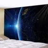 Planetary Tapestry Outer Space Galaxy Universe Printing Wall Mural Bedroom Living Room Dormitory Home Decoration J220804