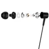 Hifi bedrade hoofdtelefoons in-ear oortelefoon externe stereo 3,5 mm headset oordopjes muziek oortelefoon sport hoofdtelefoon voor iPhone samsung huawei all smartphones dropshipping