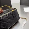 Mode Bags Outdoor Sacoche Kosmetikkoffer mit Spiegelbox -Taschen gesteppte Kalbslederin echtes Leder -Waschtischtasche Kartenhalter Geldbeutel große Kapazität Designer Handtaschen Handtaschen