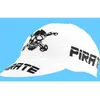 Gorras de ciclismo Máscaras Pirate Team Race Cap Rojo Amarillo Blanco Negro Púrpura Azul Bike HatCycling