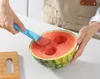 Other Home & Garden Plastic Elastic Push-type Ice Cream Scoop Creative Fruit Scoops
