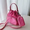 Top Mini Pink Sugao Damen Umhängetasche Re Nylon Eimer Taschen Mode Leder Vintage Gurt Crossbody Handtasche