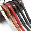 Yüksek kaliteli orijinal deri torbalar kayış ayarlanabilir yedek crossbody kayışları kadınlar için altın donanım diy çanta aksesuarları 220426349g