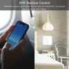 WiFi Smart Light Switch Glass Screen Pekpanel Voice Control Wireless Wall Switchar Fjärr med Alexa Google Home 1/2/3/4 gäng