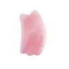 Skönhetsmassage Produkt Anti Aging Natural Stone Jade Guasha Scraper Massager Skincare Big Size Moon Rose Quartz Facial Gua Sha Tool