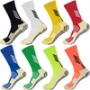 Men Anti Slip Football Socks Athletic Long Socks Absorbent Sports Grip Socks For Basketball Soccer Volleyball Running F1011