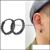 1 para ucho klamry kolczyki dla mężczyzn / kobiety punk geometryczny prosty pomyślny totem hip-hop pop wiatry prezenty mody akcesoria