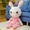 Cartoon Cute Cute Little Bunny Doll Pluszowe Lalki Dolls Girl Bed Sleeping Pillow