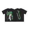 Camiseta de grife masculina homens homens mulheres manga curta estilo hip hop de alta qualidade preto laranja verde camisetas tees4eutyp6o